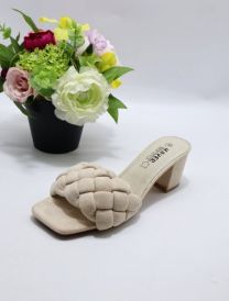 Klapki na obcasie (36-41/12P)