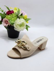 Klapki na obcasie (36-41/12P)