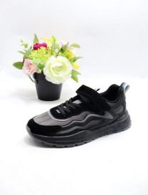 (37-41/8P)_Buty sportowe na rzepy chłopięce 