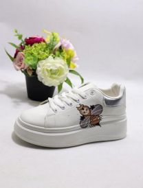 buty sportowe wiązane damskie (36-41/12P)