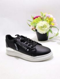 buty sportowe wiązane damskie (36-41/12P)