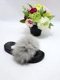 Klapki z futerkiem(36-41/12P)