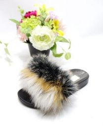 Klapki z futerkiem(36-41/12P)