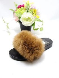 Klapki z futerkiem(36-41/12P)