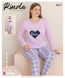 Piżama damska Turecka (XL-4XL/8kpt)