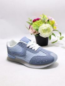 buty sportowe wiązane damskie (36-41/12P)