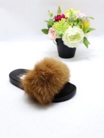 Klapki z futerkiem(36-41/12P)