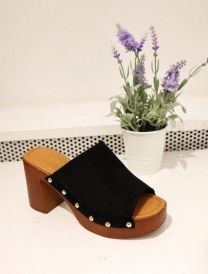 Klapki na obcasie (36-41/12P)