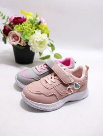 Buty sportowe na rzepy dziewczynka (25-30/16P)