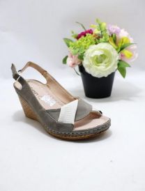 Sandały na koturnie (36-41/12P)