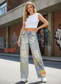 Spodnie Jeansy damskie (34-42/10szt)