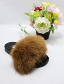 Klapki z futerkiem(36-41/12P)