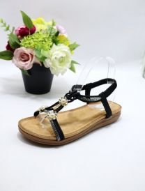 Sandały na koturnie (36-41/12P)