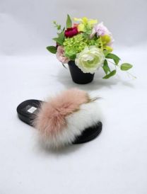 Klapki z futerkiem(36-41/12P)