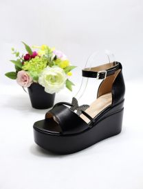 Sandały na koturnie (36-41/12P)