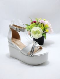 Sandały na koturnie (36-41/12P)