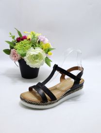 Sandały na koturnie (36-41/12P)