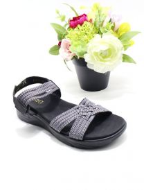 Sandały na koturnie (36-41/12P)