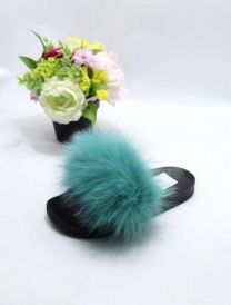 Klapki z futerkiem(36-40/10P)