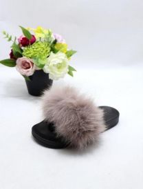 Klapki z futerkiem(36-40/10P)