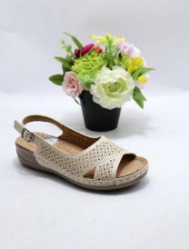 Sandały na koturnie (36-41/12P)