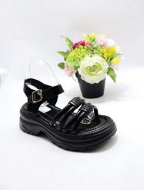 Sandały na koturnie (36-41/12P)