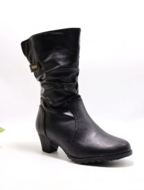 (40-43/8P)_Botki na obcasie 