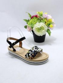 Sandały na koturnie (36-41/12P)