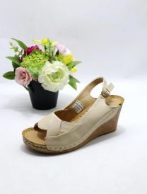 Sandały na koturnie (36-41/12P)