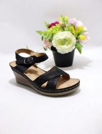 Sandały na koturnie (36-41/12P)