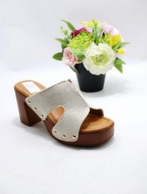 Klapki na obcasie (36-41/12P)