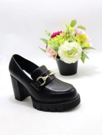 Półbuty na obcasie(36-41/12P)