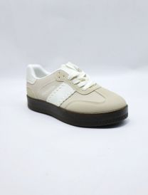 buty sportowe wiązane damskie (36-41/12P)