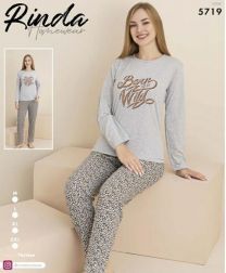 Piżama damska Turecka (M-2XL/4kpt)