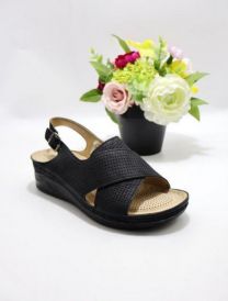 Sandały na koturnie (36-41/12P)