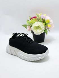 buty sportowe wiązane damskie (36-41/12P)