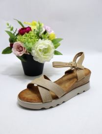 Sandały na koturnie (36-41/12P)