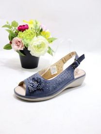 Sandały na koturnie (36-41/12P)