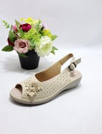 Sandały na koturnie (36-41/12P)