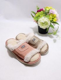 Kapcie odkryte palce damskie(37-42/24P)