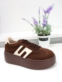 buty sportowe wiązane damskie (36-41/8P)