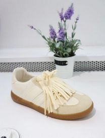 buty sportowe wiązane damskie (36-41/12P)