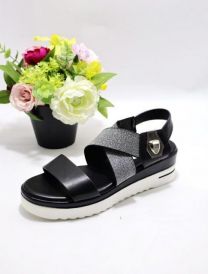 Sandały na koturnie (36-41/12P)