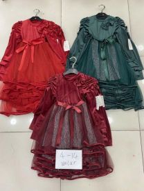 Sukienki dziewczynka (4-14LAT/6szt)