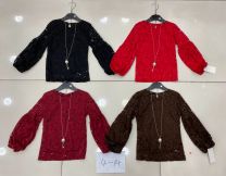 Bluzka dziewczęca (4-14LAT/6szt)