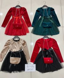 Sukienki dziewczynka (4-14LAT/6szt)