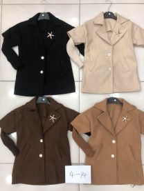 Płaszcze dziewczęca (4-14LAT/6szt)