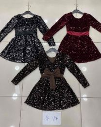 Sukienki dzieci (4-14LAT/6szt)