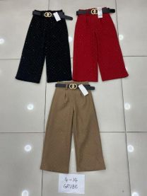 Spodnie dziewczynka (4-14LAT/6szt)