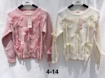 Swetry dziewczęce (4-14LAT/6szt)